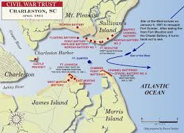 Charleston Sc April 1861 American Civil War Civil War Sites Civil War Battles