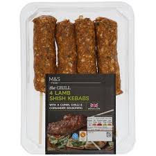 Marinated in soy sauce, sake, and mirin, the chicken is grilled to sweet, smoky perfection and dipped in a refreshing, herby miso 'ranch' sauce that'll send your summer cookout guests into a frenzy. M S 4 Lamb Shish Kebabs Ocado