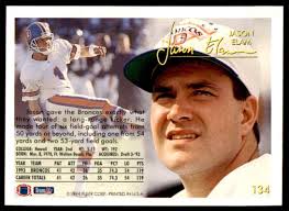 1994 Fleer Jason Elam Denver Broncos #134