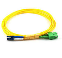LC/UPC - SC/APC Singlemode Duplex Patch Cable