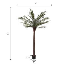 They are easy to maintain and accent a room nicely. Earth Worth 6 5 Ft Robellini Palm Tree Potted Faux Tropical Floor Plant With Natural Looking Greenery 811000iun The Home Depot