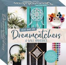 What you will call it a chandelier, wind chime or a dreamcatcher? Create Your Own Dreamcatchers And Wall Hangings Box Set Craft Kits Art Craft Adults Hinkler