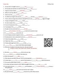 How long is the dna string model of science? Video Worksheet Movie Guide For Bill Nye Cells Qr Code Link Tpt