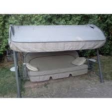 Patio outdoor swing canopy hammock. Replacement Canopy For Costco Lounge Swing Garden Winds Canada