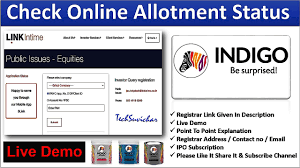 We did not find results for: Indigo Paints Ipo Allotment Status Demo How To Check Indigo Paints Ipo Allotment Date Time Youtube