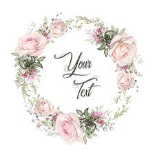 Coleccion De Insignias Florales Con Corona De Flores Floral S Guirnalda Png Y Vector Para Descargar Gratis Pngtree Watercolor Flower Wreath Vector Flowers Flower Border