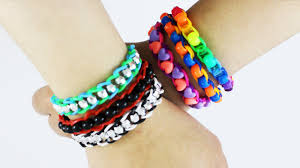 Whatever you're shopping for, we've got it. How To Make A Single Chain Rubber Band Bracelet With Beads In 5 Minutes Simplekidscrafts Youtube