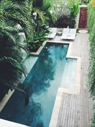 These small backyard pools show how to make a splash in the tiniest spaces. 30 Awesome Narrow Pools For The Tightest Spaces Digsdigs