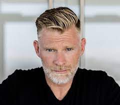 Garrett White Hair Mens Hairstyles Widows Peak Widows Peak Hairstyles Mens Hairstyles Undercut
