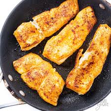 This is delicious, and i have made it many times since. Pan Seared Halibut Recipe With Lemon Butter Sauce Wholesome Yum