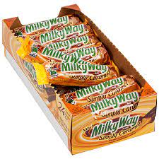 Milky Way Simply Caramel 24ct Caramel Candy Candy Bar Caramel
