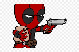 How do you draw a deadpool? Animated Deadpool Cliparts Easy To Draw Deadpool Free Transparent Png Clipart Images Download