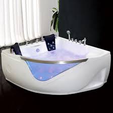 China Double Size 1 5x1 5m Triangle Bathroom Corner Luxurious Whirlpool Bathtub China Massage Bathtub Luxury Bath