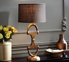Equestrian Table Lamp Equestrian Chic Decor Lamps Living Room Table Lamp Base