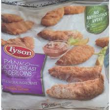 I get these at costco, and they are hands down the best and crispiest pieces of chicken you. Calories In Chicken Breast Tenderloin Panko Breaded From Tyson