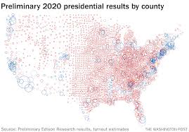 We did not find results for: Let S Get Ahead Of It A Map Of The Early 2020 Results By Population Not Acreage The Washington Post