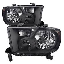 Sealight s1 led headlight bulb install and demo on my toyota tundra h4 9003 under $100 on amazon. 2007 2013 Toyota Tundra 2008 2017 Sequoia W O Auto Leveling New Headlights Halogen Black Housing Set Headlamp Assembly Pair