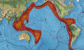 Ring Of Fire Map Countries In The Ring Of Fire Why So