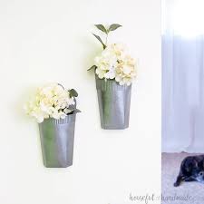 5 out of 5 stars. Faux Metal Wall Vases Crafting My Home