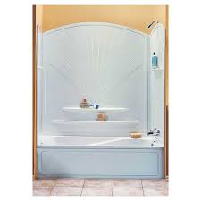 Supreme for brand new or transform tasks; Maxx Decora 101592 000 129 5 Piece Bathtub Wall Kit 56 60 In L X 30 30 3 8 In W X 63 In H