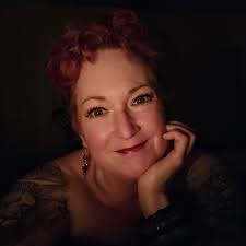 Awesome stained glass crow lamp.