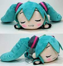 Vocaloid Nesoberi Plush Hatsune Miku Sleeping Ver Hatsune Miku Miku Hatsune