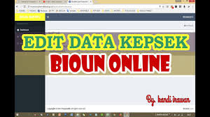 Jika anda tidak bisa membuat atau merubah akun ptk dan mendapat pesan error gagal menyimpan pengguna nama kepala sekolah tidak muncul di managemen pengguna sedangkan di menu tukar pengguna muncul. Ubah Nama Kepsek Di Bioun Online Youtube
