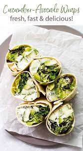 Cucumber Avocado Wraps Recipe Avocado Wrap Recipes Avocado Wrap Wraps Recipes Vegetarian