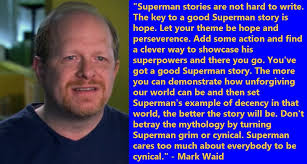 Other] Mark Waid Believes in Hope! : r/DCcomics