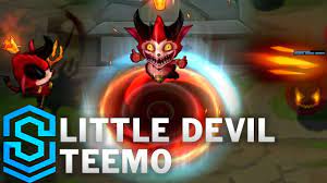 Little Devil Teemo Skin Spotlight - League of Legends - YouTube