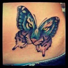 Pin By Chelsea Bouchard On Ink Me Tattoos Tiger Butterfly Tattoo Butterfly Back Tattoo
