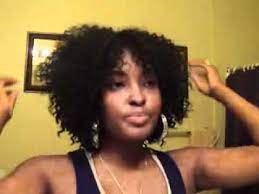 For anyone looking for shiny and curly weave hairstyles, here we have a golden short curly look. Invisible Part Quickweave With Kinky Curly Hair Youtube