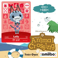 Aug 05, 2021 · as of version 1.9.0, animal crossing: Amiibo Animal Crossing Amiibo Lolly 333 New Horizons Welcome Amiibo Villager Card 333 Lolly For Ns Game Season Set Series 4 Buy Cheap In An Online Store With Delivery Price Comparison