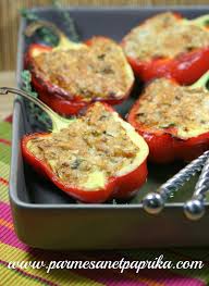 Poivrons Rouges Farcis Au Thon Et Au Fromage Rape Sublime Filante Giovanni Ferrari Recettes De Cuisine Recette Recette Poivrons Rouge