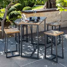 A wide variety of table haute bar options are available to you, such as appearance, specific use. Table Haute De Jardin Rectangulaire Effet Bois L120cm 4 Places Dublin Table De Jardin Alinea