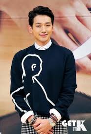 South korean pop star rain (real name: Pin On Rain Bi