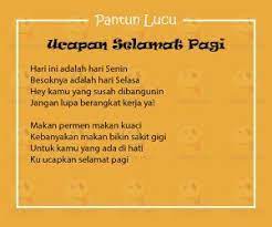  160 Pantun Lucu Ideas Bikins Pecel Secang