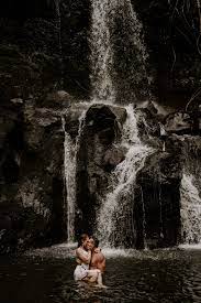Adventure Waterfall Session With Allison Ryan On The Big Island Hi Aloha Zoe Photography Waterfall Photography Hawaii Waterfalls Waterfall Photo