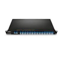 40 Channels C21-C60, with Monitor Port, 3.0dB Typical IL, LC/UPC, Dual  Fiber DWDM Mux Demux, FMU 1U Rack Mount