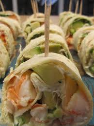 Wraps Avocat Crevettes Recettes De Cuisine Recette Wrap Recette Avocat