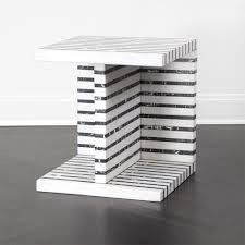 Black And White End Table Lineage Occasional Table Occasional Table Luxury Table Table Inspiration