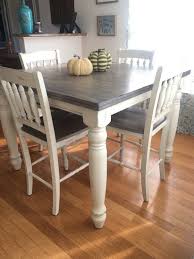 Adjustable Counter Height Farmhouse Kitchen Dining Table Set Etsy Dining Table In Kitchen Refurbished Kitchen Tables Painted Kitchen Tables