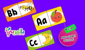 تعليم الاطفال الانجليزية باللعب بازل الحروف pdf بطاقات بازل الحروف الانجليزية مع الصور لعبة لغز الكلمات تعلم kids education abc games educational games