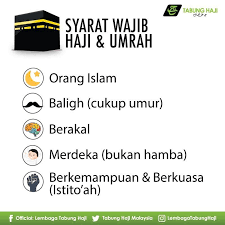 Check spelling or type a new query. Infografik Ringkas Syarat Wajib Haji Kenangan Haji Umrah Facebook