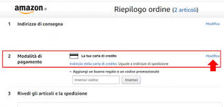 Seleziona la voce gestisci le opzioni di pagamento e vedrai un elenco di tutte le carte di credito attualmente allegate al tuo account. Creditline Cofidis