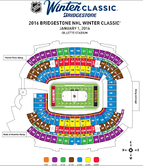 Winter Classic Seating Chart At Gillette With Package Level
