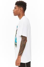 Shop nascar men's shirts at up to 70% off! Forever 21 Cotton Nascar Talladega 500 Graphic Tee In White Blue White For Men Lyst