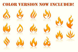 Black And White Flames Vector Flames Illustration V 2020 G