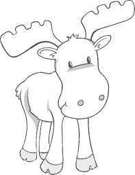 Moose Coloring Pages To Print Jpg 1068 1381 Animal Coloring Pages Moose Crafts Coloring Pages