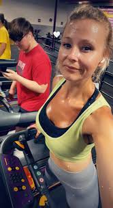 Sweat dripping from face after a great workout